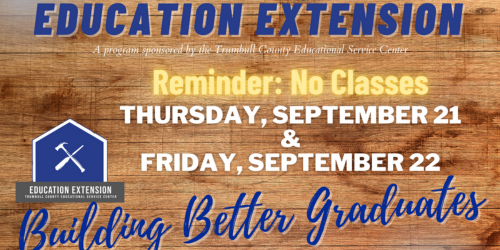 Reminder: No Classes (September 21-22, 2023)